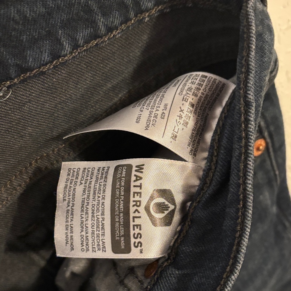 Levi Strauss button fly Wedgie skinny jeans - Picture 8 of 10
